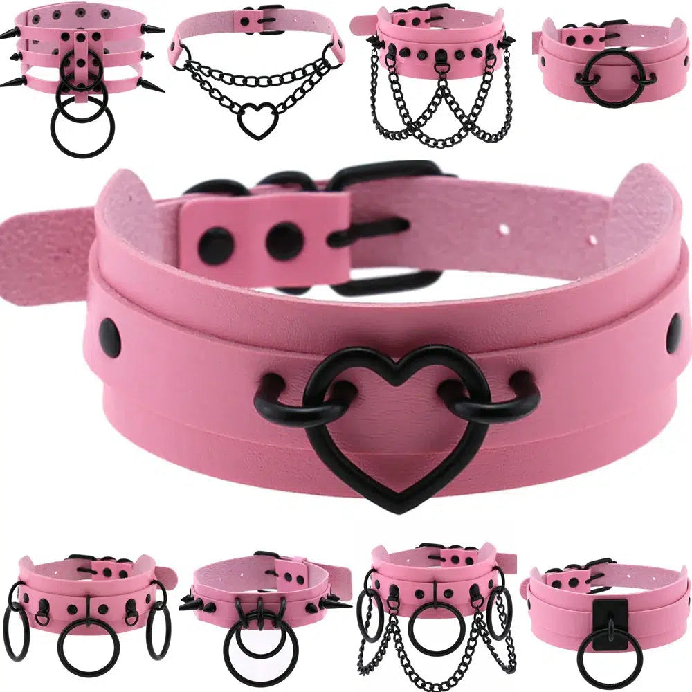 Chocker "Pink-Love" - Herr Provocateur