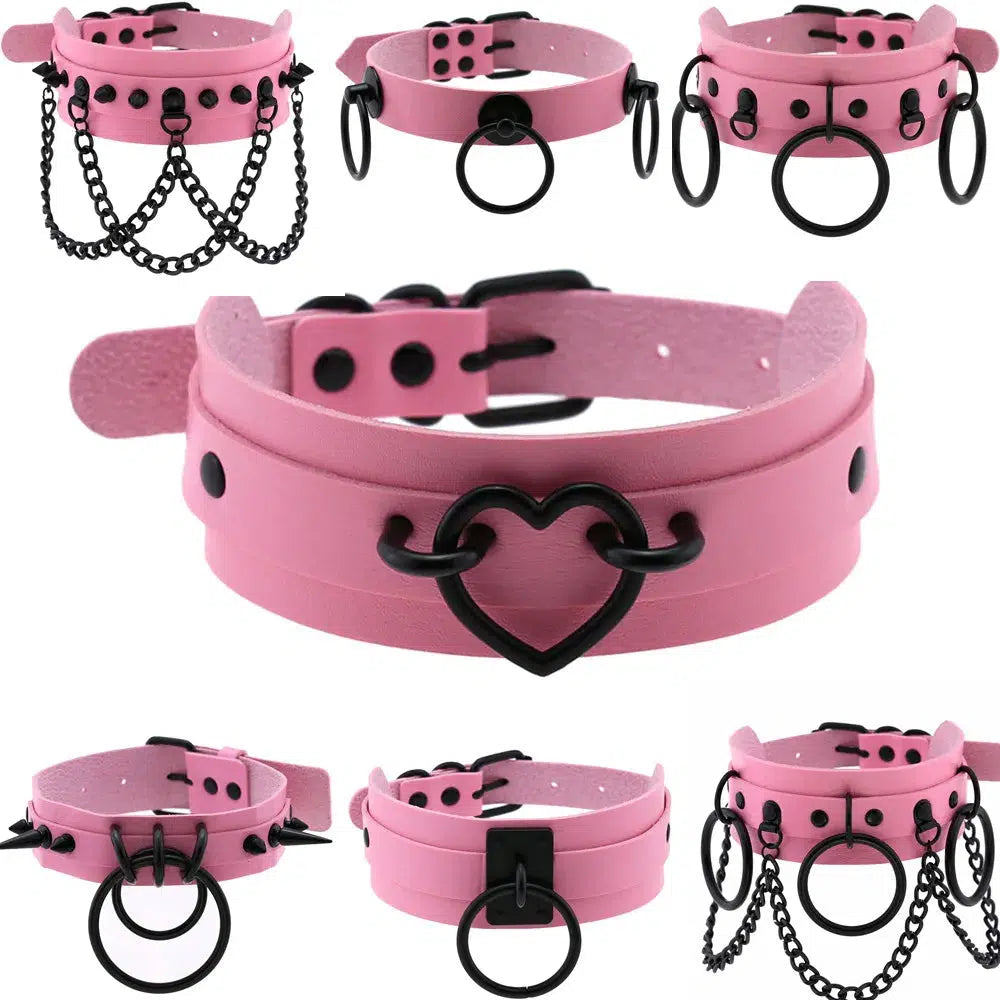 Chocker "Pink-Love" - Herr Provocateur