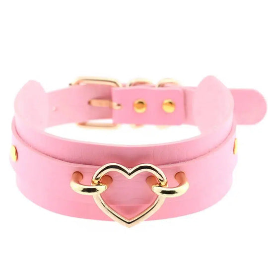 Choker "Gold-Heart" - Herr Provocateur