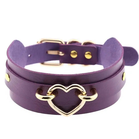 Choker "Gold-Heart" - Herr Provocateur