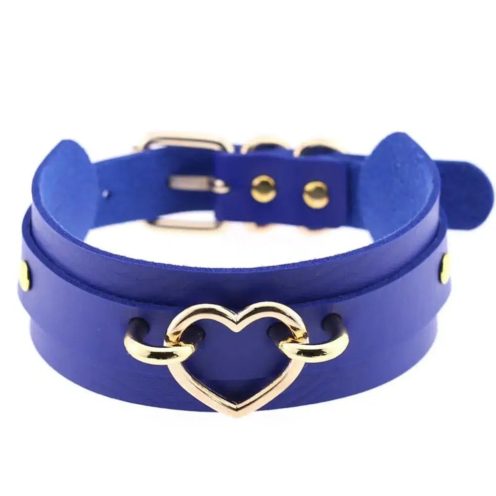 Choker "Gold-Heart" - Herr Provocateur