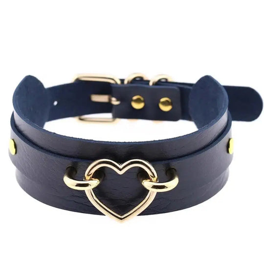 Choker "Gold-Heart" - Herr Provocateur