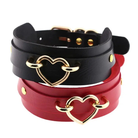 Choker "Gold-Heart" - Herr Provocateur