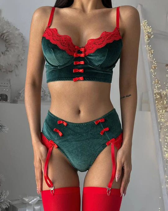 Lingerie Set "Christmas Elf"